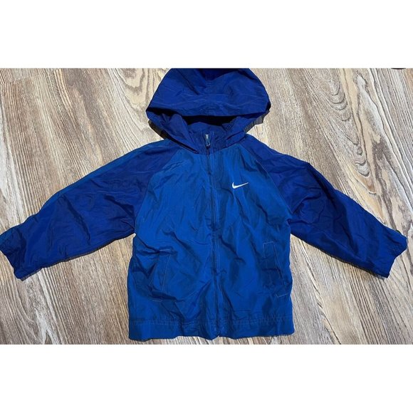 Nike Other - Youth 3T Nike Long Sleeve Wind Breaker Blue